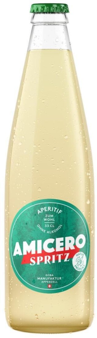 Amicero Spritz Alkoholfrei Glas (Artikel auf Bestellung) 33 cl HARx24