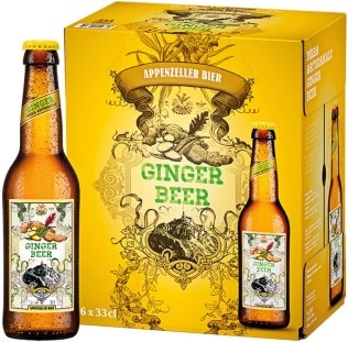 Appenzeller Ginger Beer 33 cl CARx6
