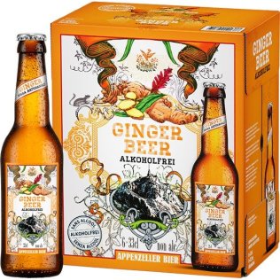 Appenzeller Ginger Beer Alkoholfrei 33 cl CARx6