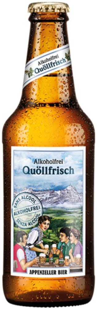 Appenzeller Quöllfrisch Alkoholfrei 33 cl CARx10