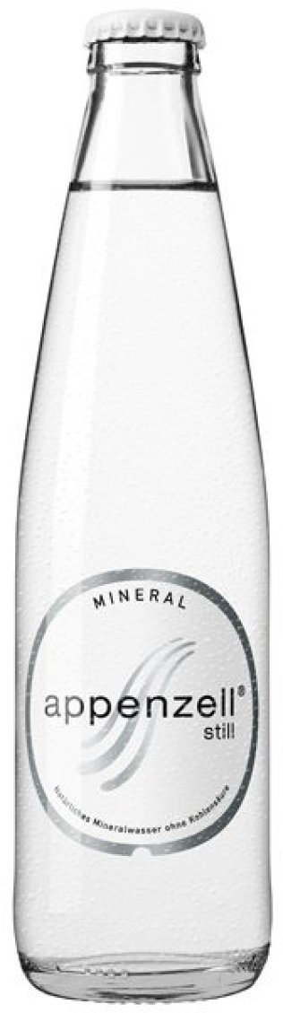 Appenzell Mineral still Glas 33 cl HARx24