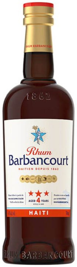 Barbancourt 4 years old 70 cl CARx6
