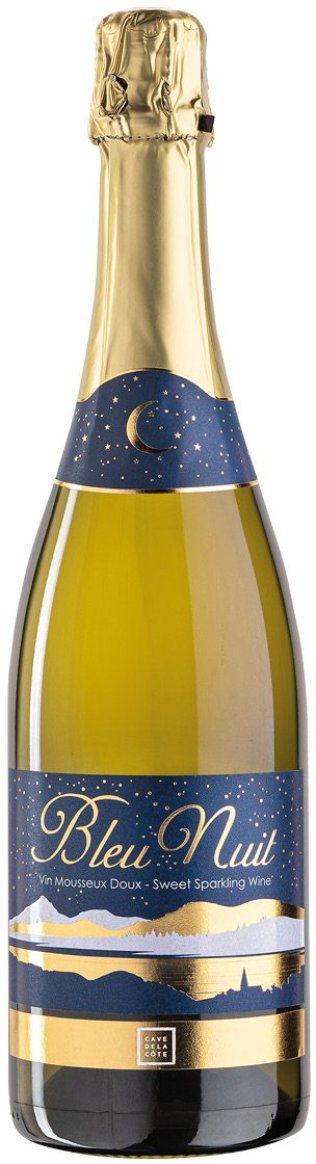 Bleu Nuit vin mousseux Romand Doux La Côte 75 cl CARx6