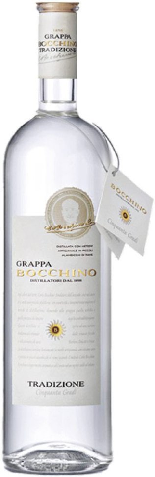 Bocchino Grappa Tradizione Bianca 50 cl CARx6