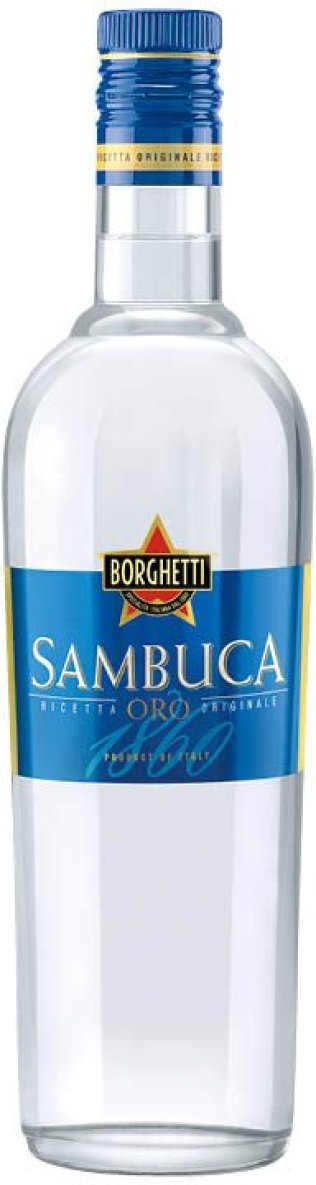 Borghetti Sambuca Oro 70 cl CARx6