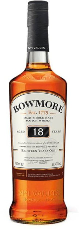 Bowmore 18 years 70 cl CARx6