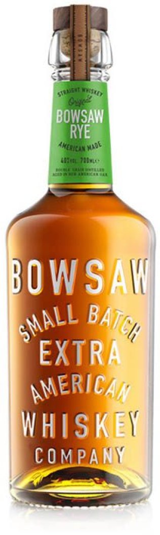 Bowsaw Straight Rye Whiskey 70 cl CARx6