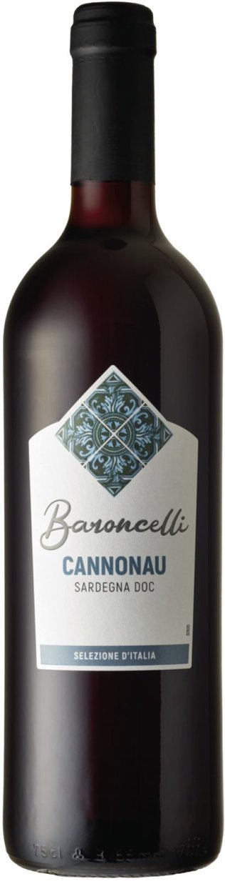 Cannonau Sardegna DOC Baroncelli selezione isole 2023 75 cl CARx6