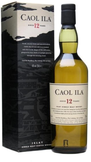 Caol Ila Whisky 12 years 70 cl CARx6