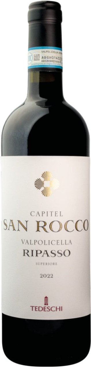 Capitel San Rocco Ripasso Valpolicella Superiore DOC 2022 75 cl CARx6