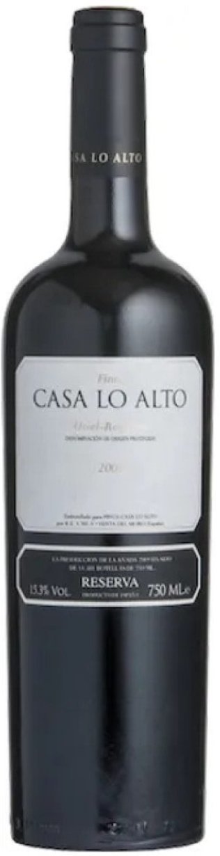 Casa Lo Alto Reserva Utiel-Requena DOP 2020 75 cl CARx6