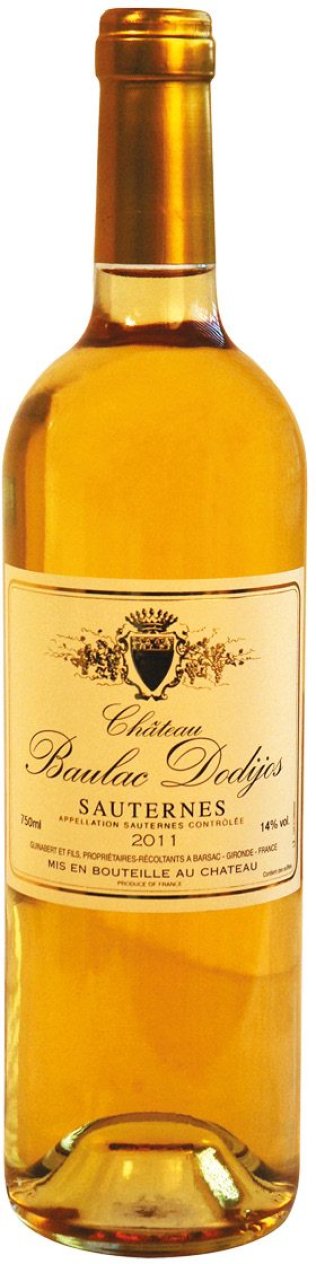 Château Baulac Dodijos Sauternes AC 2023 75 cl CARx6