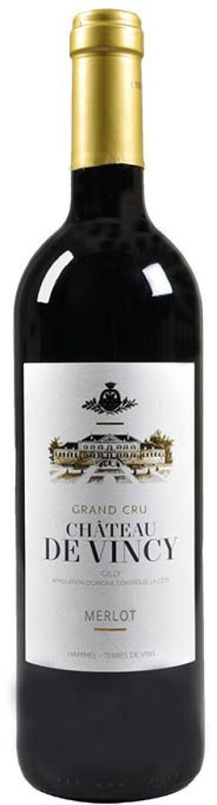 Château de Vincy Merlot Grand Cru 2021 75 cl CARx6