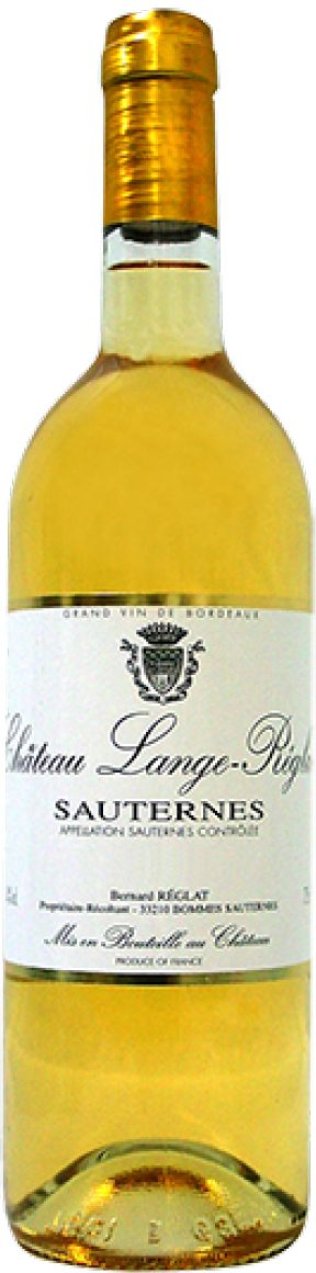 Château Lange-Réglat Sauternes AC 2021 75 cl CARx6