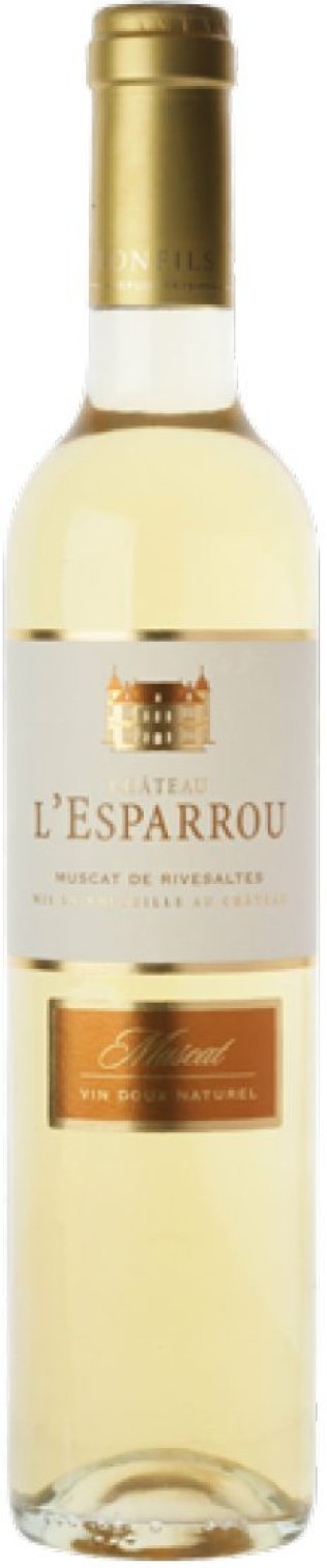 Château L'Esparrou Muscat de Rivesaltes AC Vignobles Bonfils 2018 50 cl CARx12