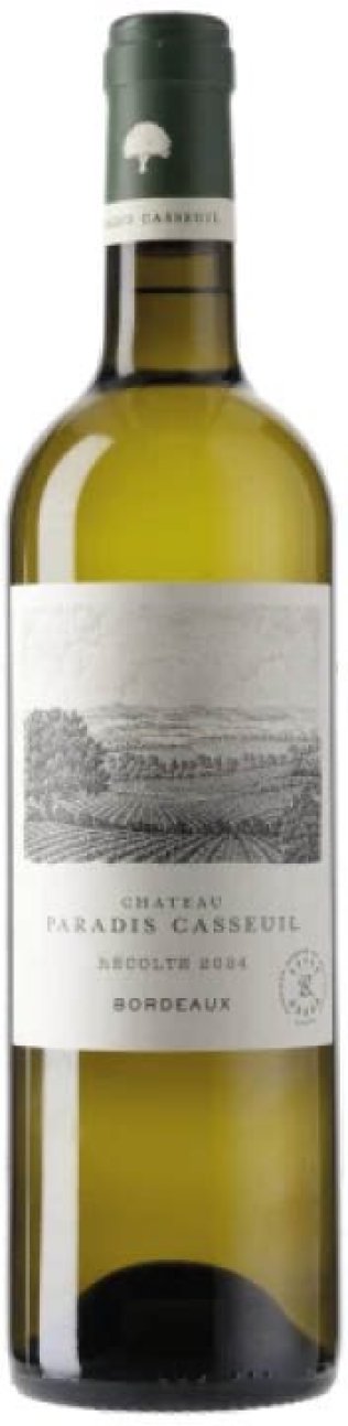 Château Paradis Casseuil blanc AOC Bordeaux 2024 75 cl CARx6