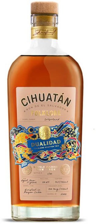 Cihuatán Folklore 17 years Chapter 2 Single Barrel A345 Mayan Ceiba Finish 70 cl CARx6
