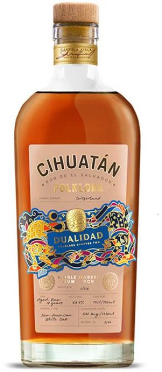 Cihuatán Folklore 18 years Chapter 2 Single Barrel N30 American White Oak 70 cl CARx6