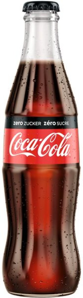 Coca Cola zero Glas 33 cl HARx24