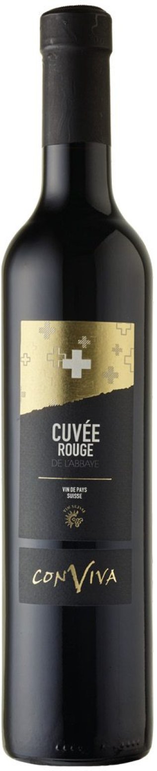 Cuvée rouge Vin de Pays Suisse Conviva 2023 50 cl CARx6