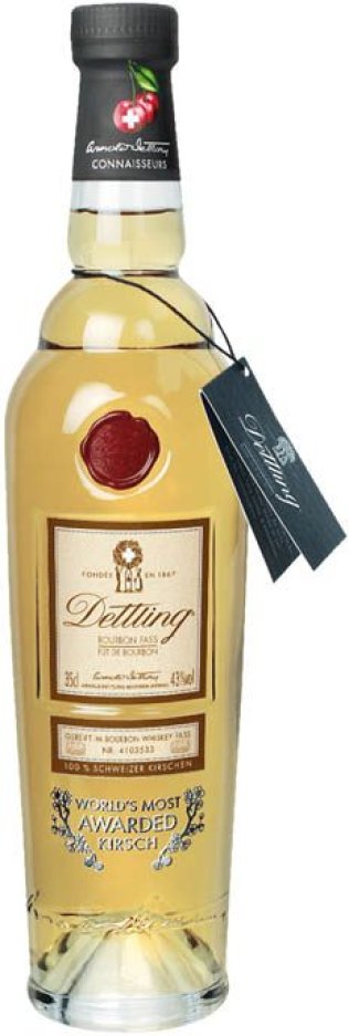 Dettling Kirsch Connaisseurs Bourbon Fass 35 cl CARx6