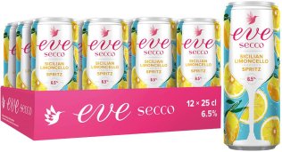 EVE Secco Sicilian Limoncello Spritz Dose 25 cl CARx12