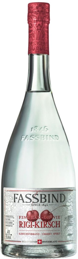 Fassbind Fine Eau-de-Vie Rigi-Kirsch (AOP) 70 cl CARx6