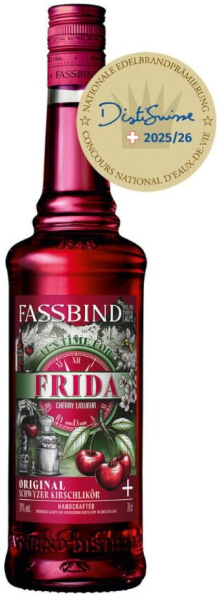 Fassbind FRIDA Kirschlikör 70 cl CARx6