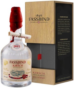 Fassbind Kirsch du Righi 2015 in Box (Lieferdauer: bis zu 2 Wochen) 70 cl CARx1
