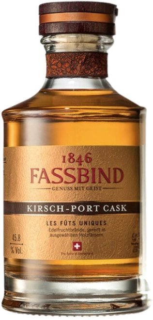 Fassbind Les Fûts Uniques Kirsch Port Cask 50 cl CARx6