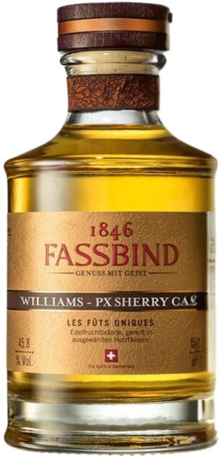 Fassbind Les Fûts Uniques Williams PX Sherry Cask 50 cl CARx6