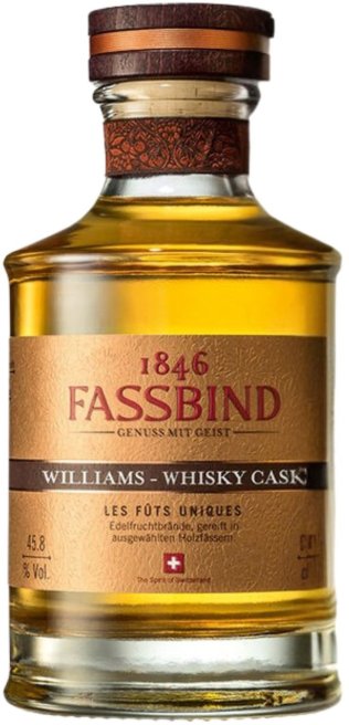 Fassbind Les Fûts Uniques Williams Whisky Cask 50 cl CARx6