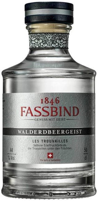 Fassbind Les Trouvailles Walderdbeergeist 50 cl CARx6