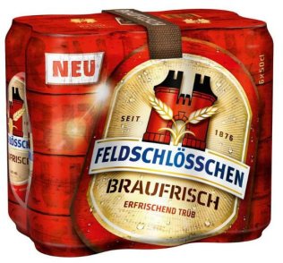 Feldschlösschen Braufrisch Dose 50 cl CARx6