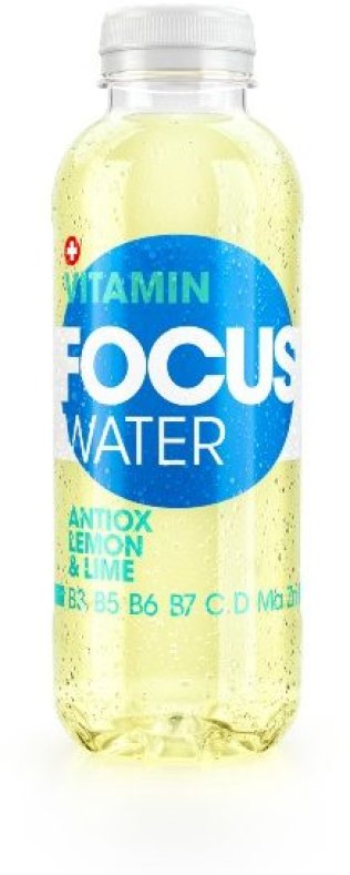 Focuswater Antiox Lemon & Ingwer PET 50 cl CARx24