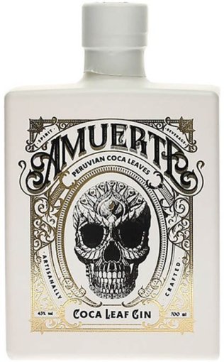 Gin Amuerte Coca Leaf «White Edition» 70 cl CARx6