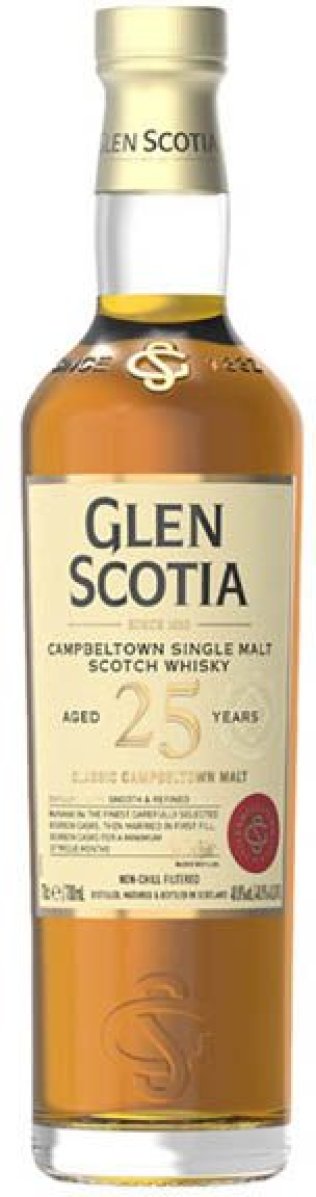 Glen Scotia 25 years Single Malt 70 cl CARx6