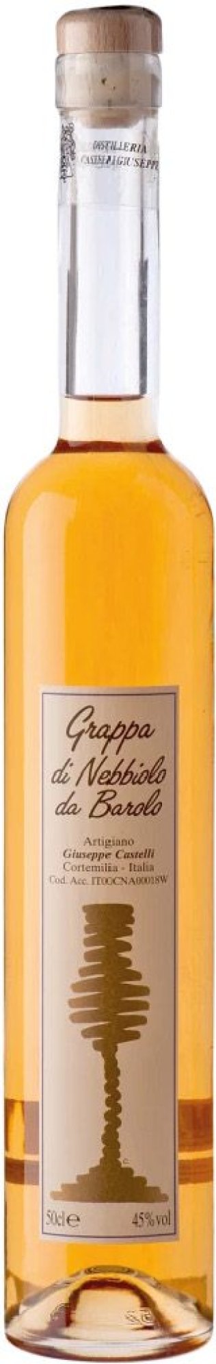 Grappa di Nebbiolo da Barolo 50 cl CARx6