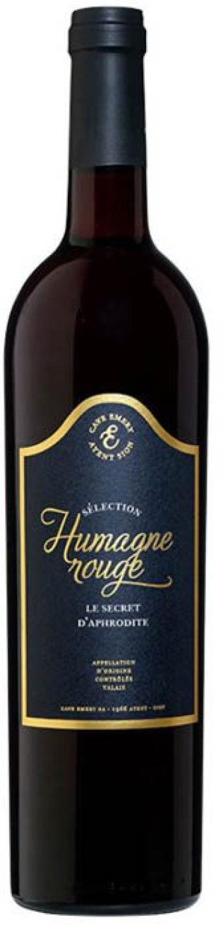 Humagne Rouge AOC Valais Le Secret d'Aphrodite 2025 75 cl CARx6