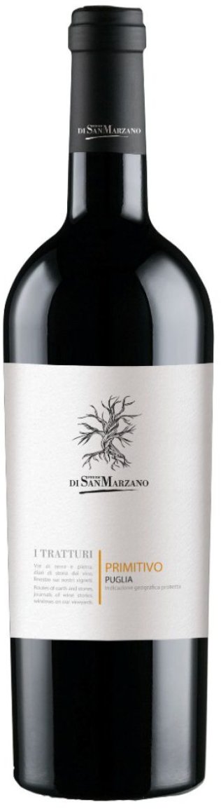 I Tratturi Primitivo di Puglia IGP 2025 75 cl CARx6