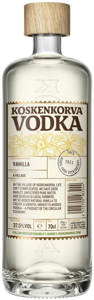 Koskenkorva Vanilla Vodka 70 cl CARx6