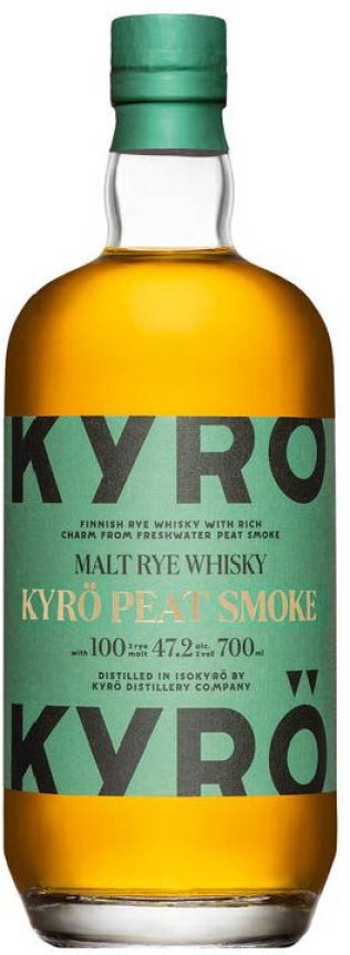 Kyrö Rye Malt Peat Smoke 70 cl CARx6