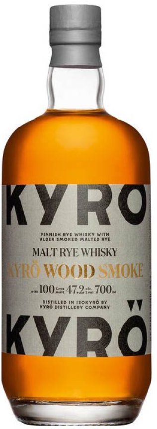 Kyrö Rye Malt Wood Smoke 70 cl CARx6