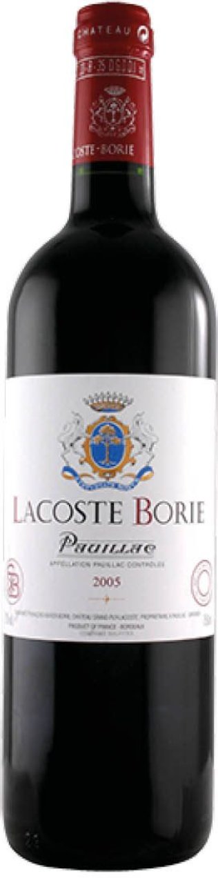 Lacoste Borie 2e vin du Château Grand Puy Lacoste Pauillac AC 2016 75 cl CARx12