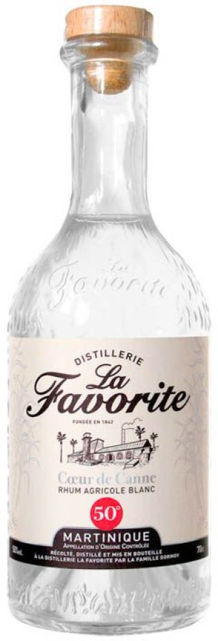 La Favorite Coeur de Canne Blanc 70 cl CARx6