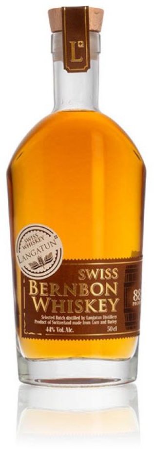 Langatun Swiss Bernbon Whiskey 50 cl CARx6
