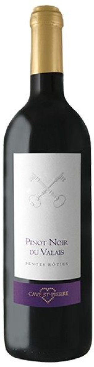 Les Clés de St-Pierre Pentes Rôties Pinot Noir du Valais AOC 2023 75 cl CARx6