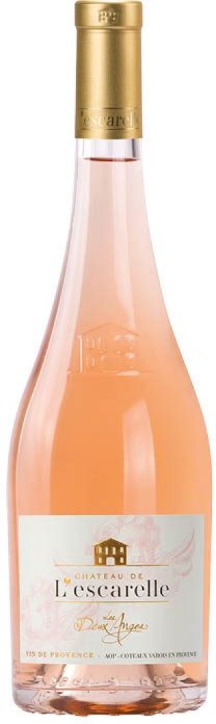 Les Deux Anges Rosé Coteaux Varois en Provence AOP 2025 75 cl CARx6