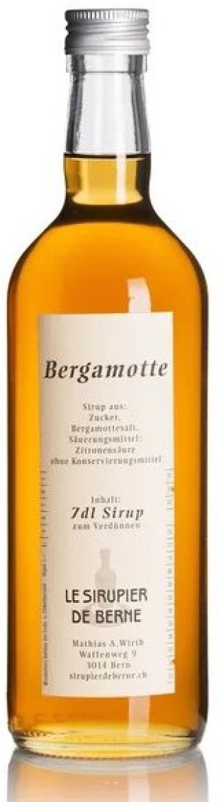 Le Sirupier de Berne Bergamotte Glas 70 cl HARx15