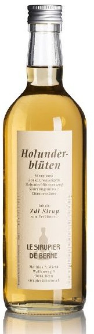 Le Sirupier de Berne Holunderblüten Glas 70 cl HARx15